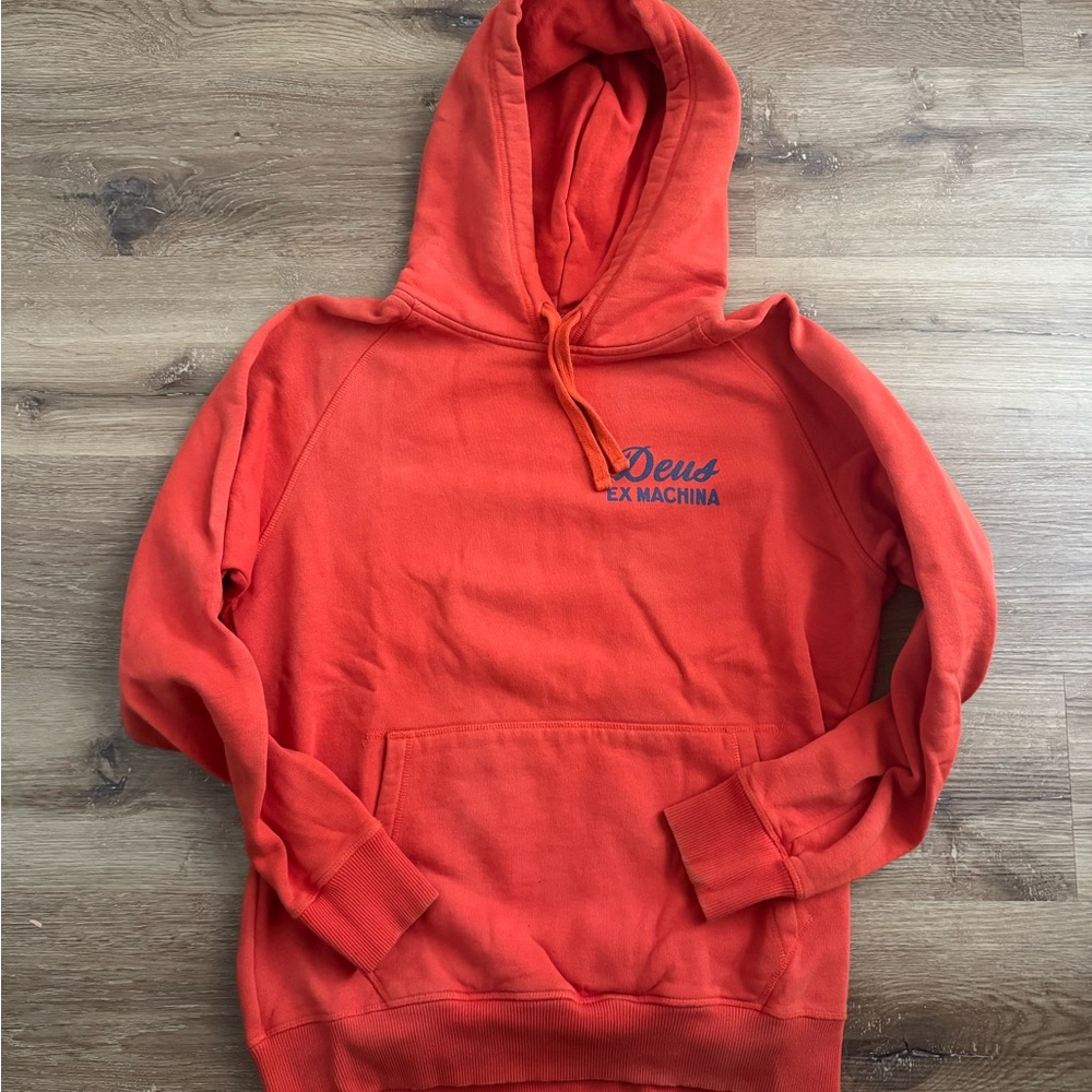 Deus Ex Machina Orange Hoodie